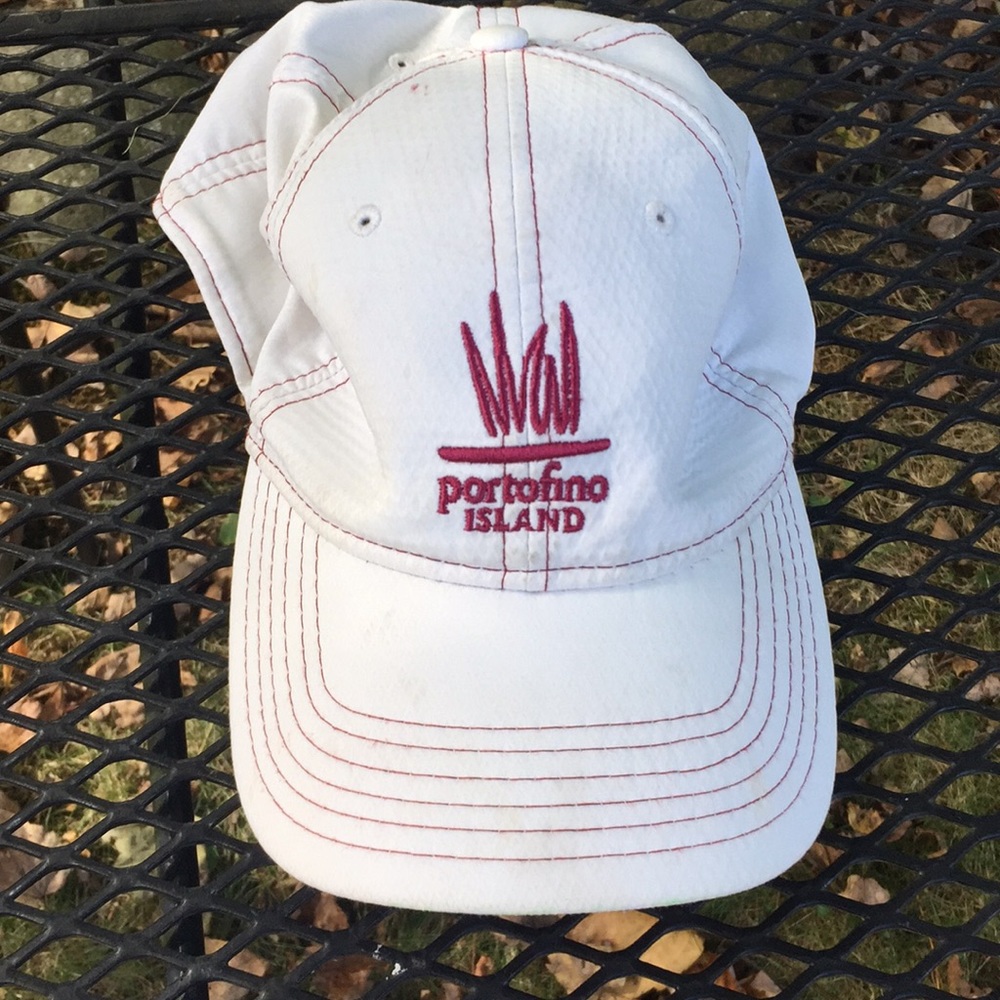 Portofino island hat with logo